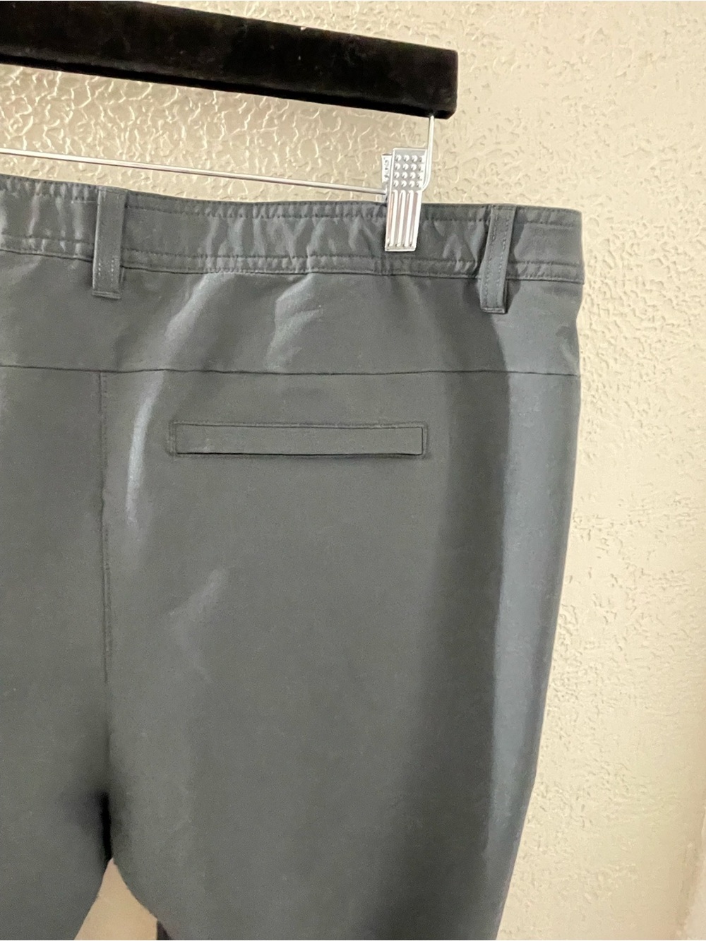Russell Men’s Charcoal Slim Stretch Chinos Large‎ Ankle Stretch - Picture 10 of 11